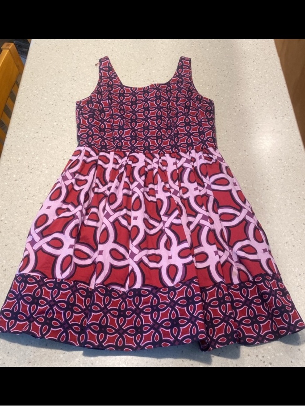 Taylor fit and flare sundress